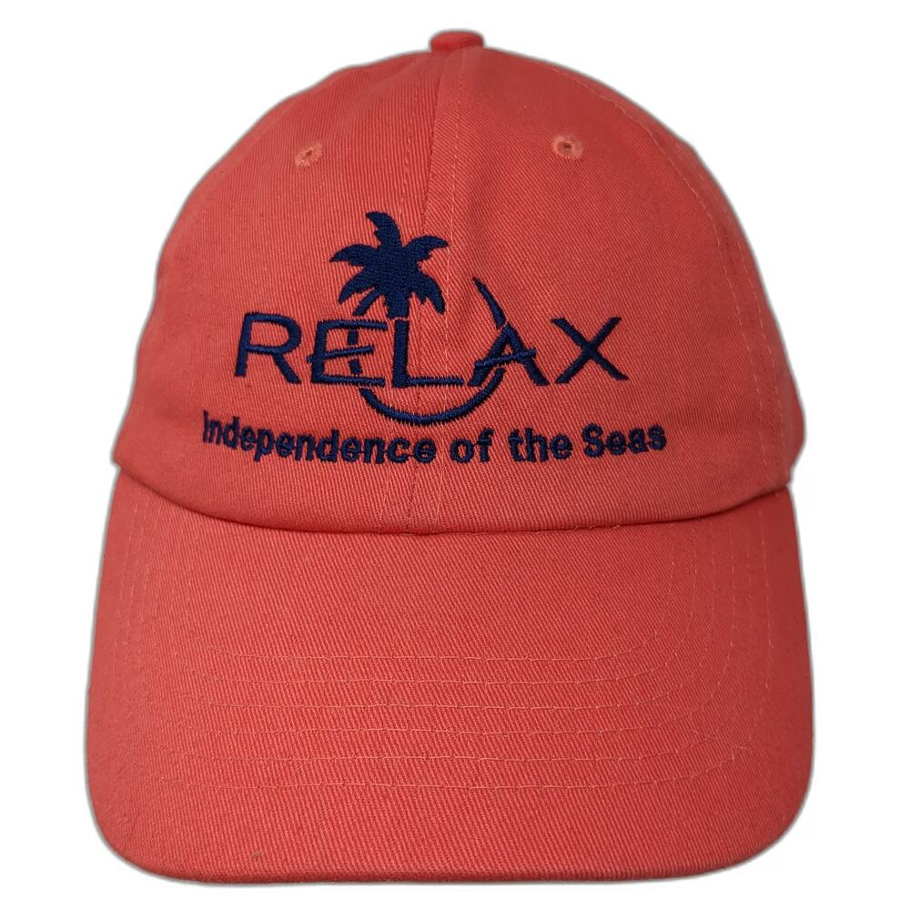 DMR Classic Headwear Baseball Cap Red One Size Relax Independence of Seas Hat